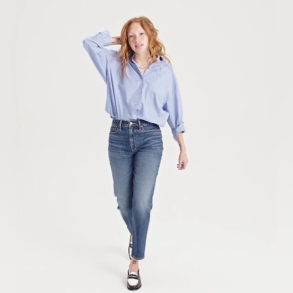 Old Navy Denim - Old Navy High-Waisted Button-Fly OG
Straight Ankle Jeans, Size 10